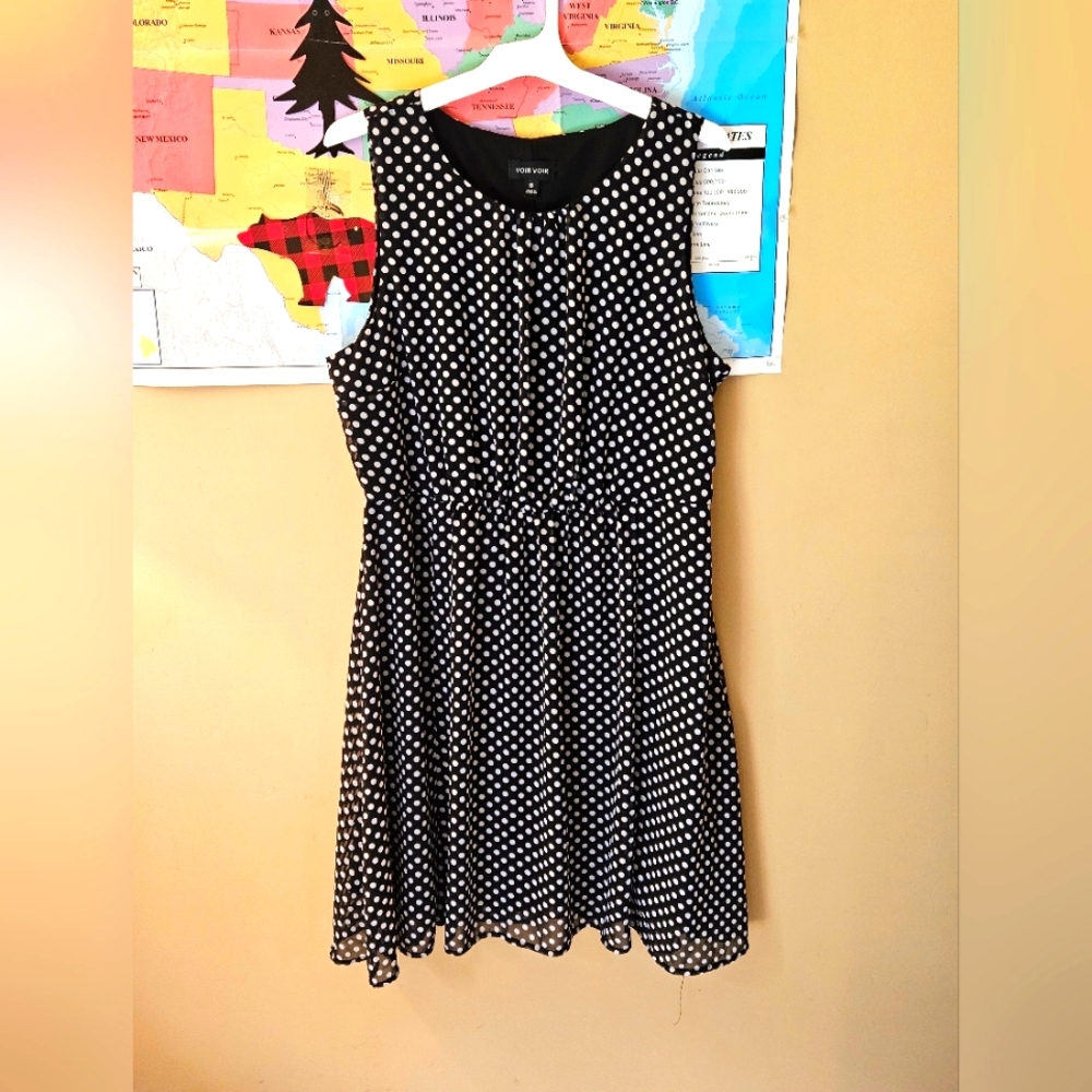 Polka Dot Mini Dress Size 16